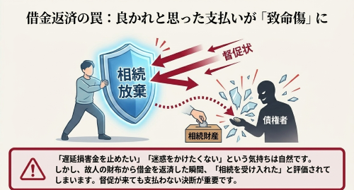 相続放棄 借金返済 危険