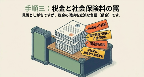 税金 社会保険料 相続債務